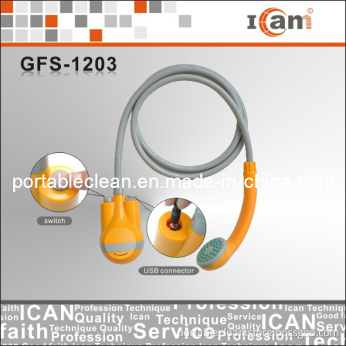 Gfs-1203-Camping Portable Shower, Convenient to Carry and Operate, OEM Orders Accepted